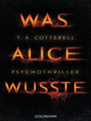 cover image of Was Alice wusste